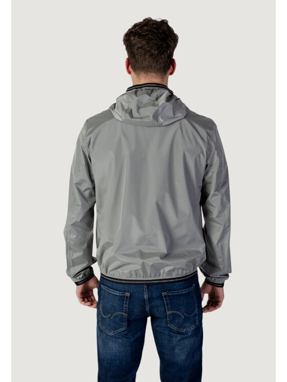 Blauer Blauer Μπουφάν δερμάτινο FARRIN Γκρι Regular Fit