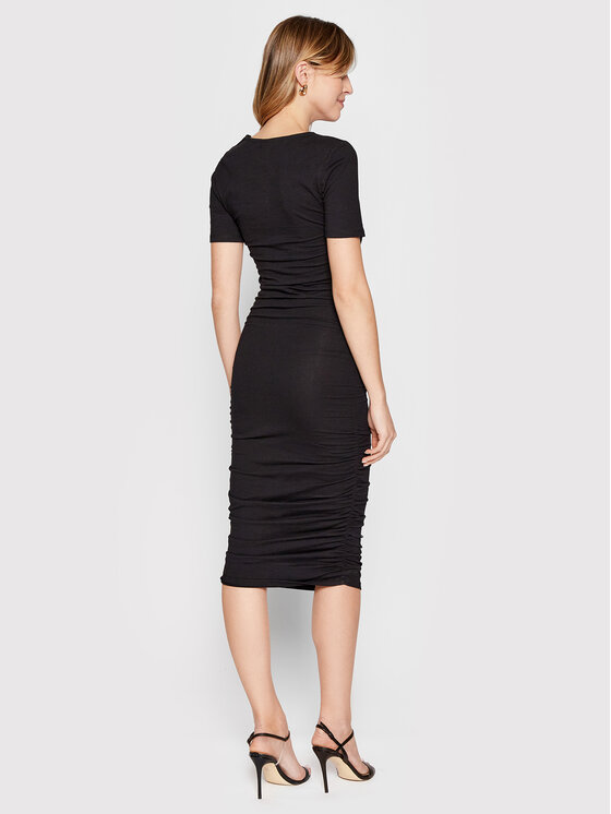 Noisy May Noisy May Sukienka codzienna Emma 27021505 Czarny Slim Fit