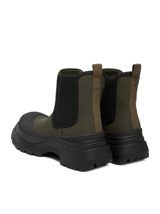 Hunter Hunter Členková obuv s elastickým prvkom CEO-SX2405-1 Kaki