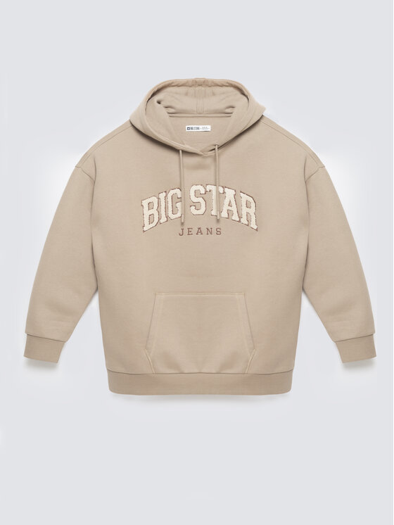 BIG STAR BIG STAR Bluza RUBIALSA Beżowy Basic Fit