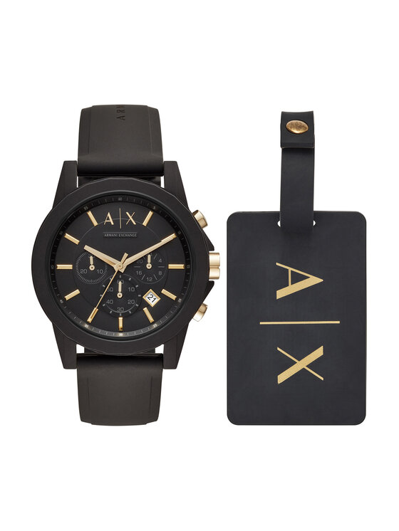 Armani Exchange Armani Exchange Sat Outerbanks AX7105 Crna