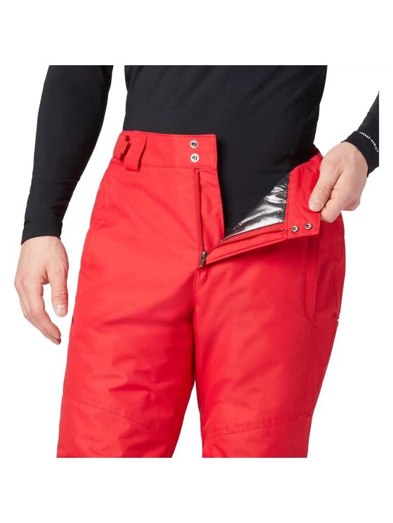 Columbia Columbia Spodnie outdoor 1864312 Czerwony Regular Fit
