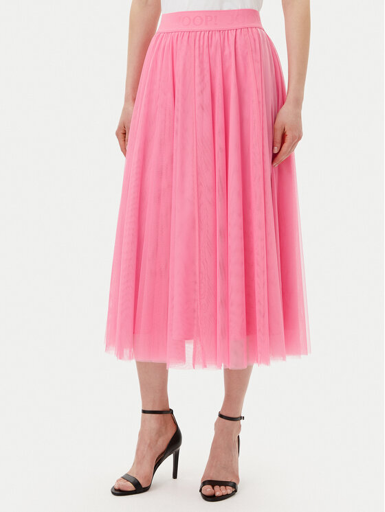 JOOP! JOOP! tylová sukně 58 252S58Fridi 30046657 Růžová Regular Fit