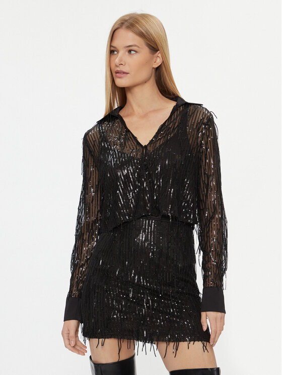 ONLY ONLY Särk 15305740 Must Regular Fit