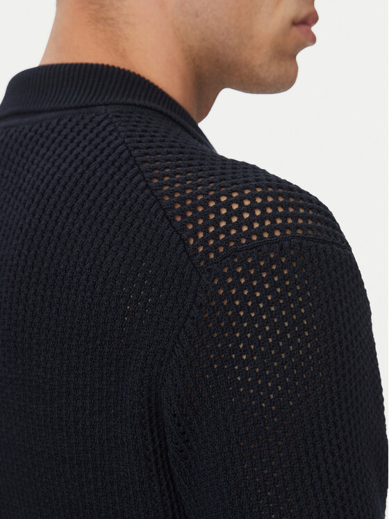 Lacoste Lacoste Pullover AH9724 Dunkelblau Regular Fit