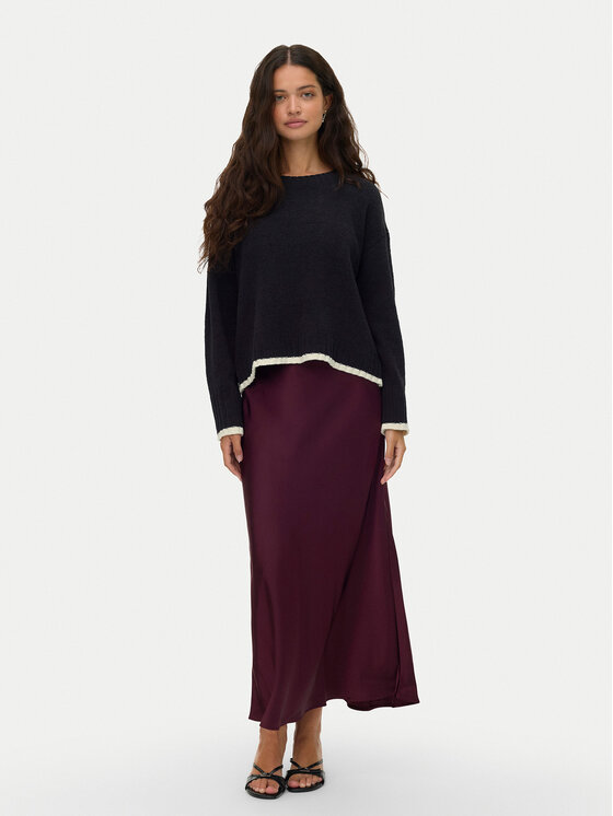 Vero Moda Vero Moda Φούστα midi Elena 10337459 Μωβ Regular Fit