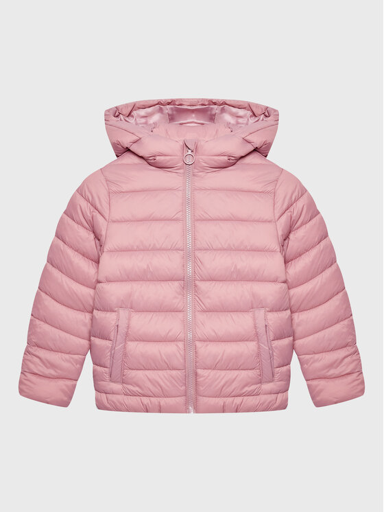 4F Geacă din puf HJZ22-JKUDP001 Roz Regular Fit