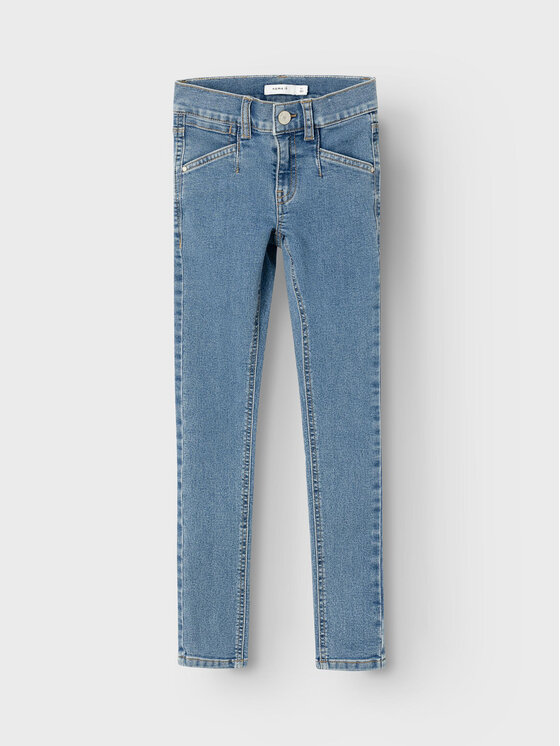 NAME IT NAME IT Traperice Polly 13226533 Plava Skinny Fit