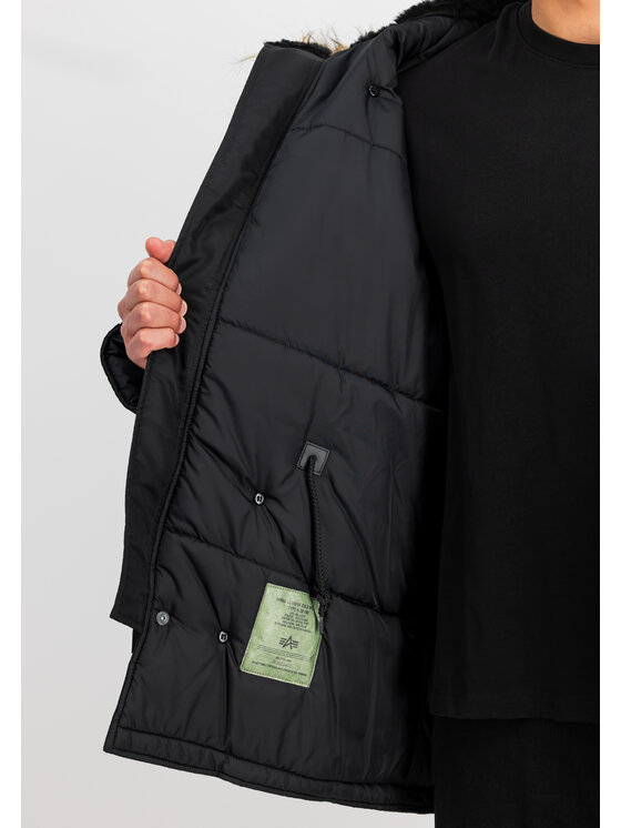 Alpha Industries Alpha Industries Kurtka zimowa N-3B Heritage Winter Jacket Czarny Core Fit