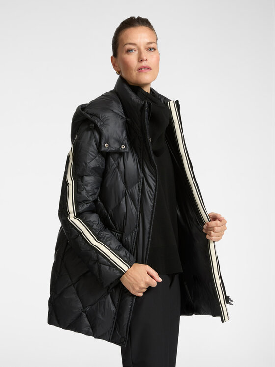 Elena Mirò Elena Mirò Giubbotto piumino F897P100161N033 Nero Regular Fit