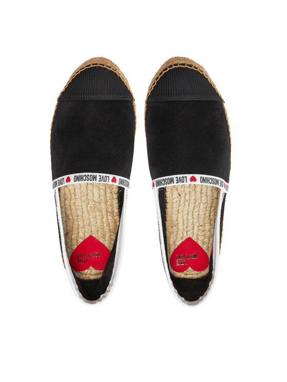 LOVE MOSCHINO LOVE MOSCHINO Espadryle JA10553G0IIG0000 Czarny