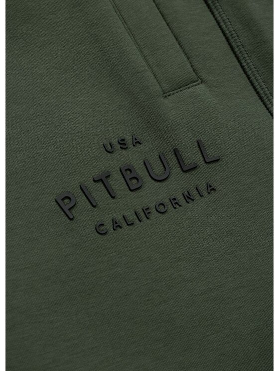 PITBULL PITBULL Spodnie dresowe AUTOMATIC Zielony Regular Fit