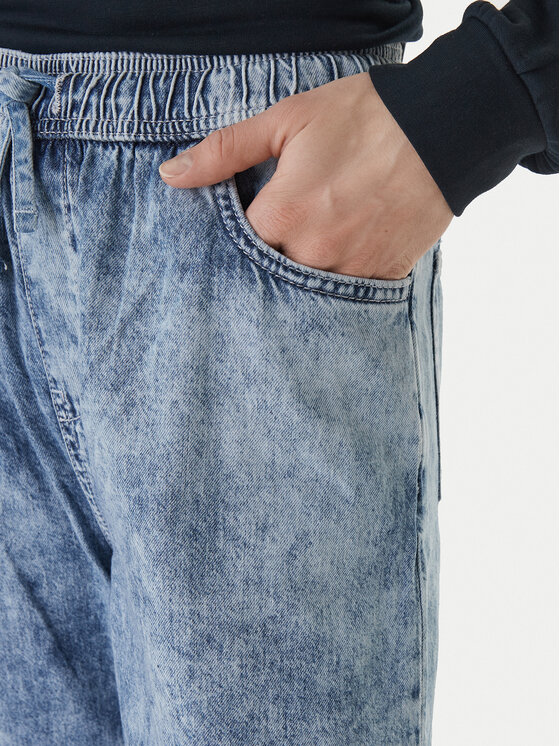 Roxy Roxy Džinsai Saltwater ERJDP03338 Žydra Loose Fit