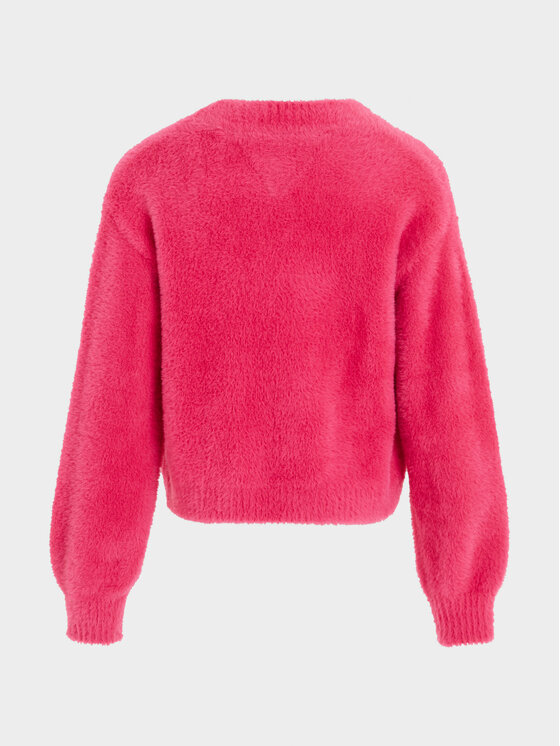 Tommy Hilfiger Tommy Hilfiger Sweter KG0KG07802 Różowy Relaxed Fit