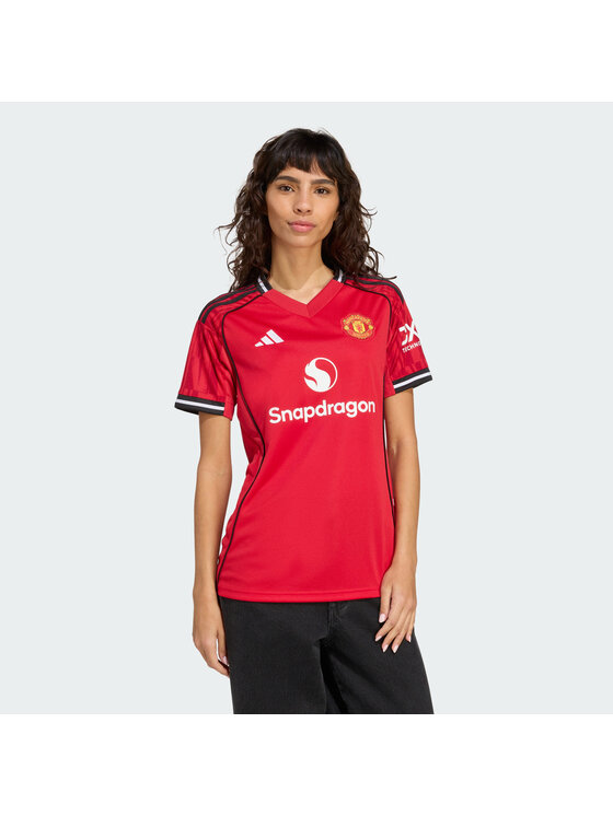 adidas adidas Koszulka techniczna 154813 Czerwony Regular Fit