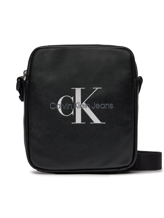 Geantă crossover Calvin Klein Jeans Monogram Soft Reporter18 K50K511523 Negru