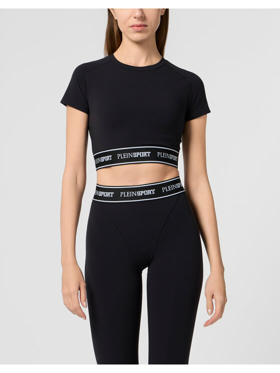 Plein Sport Plein Sport T-Shirt 29102 Czarny Regular Fit