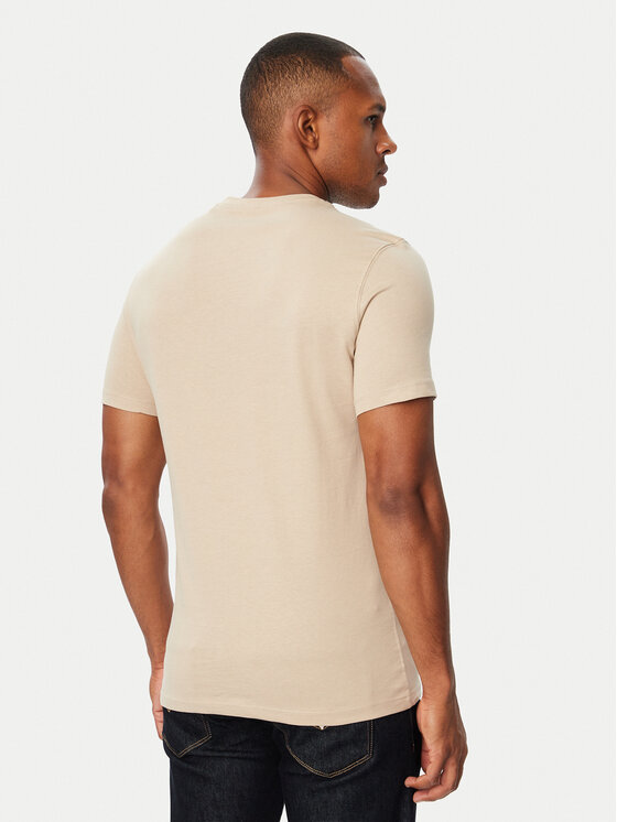 Guess Guess Тишърт M6BI49 K6186 Бежов Slim Fit