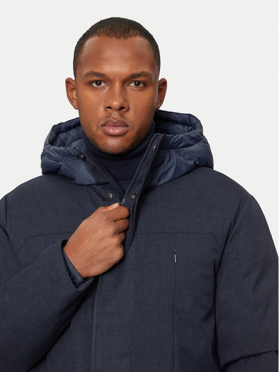 United Colors Of Benetton United Colors Of Benetton Kurtka zimowa 28YSUN05Q Granatowy Regular Fit