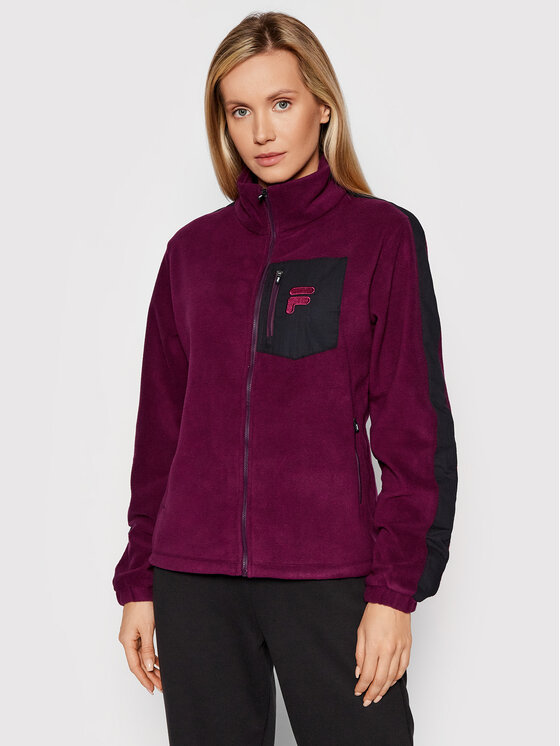 Fila Felpa di pile Rina 689402 Viola Regular Fit