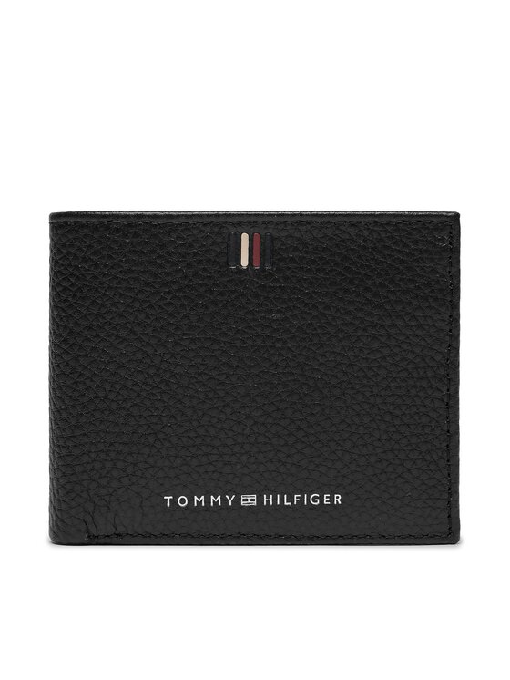 Tommy Hilfiger Tommy Hilfiger Novčanik Th Central Mini Cc Wallet AM0AM11854 Crna
