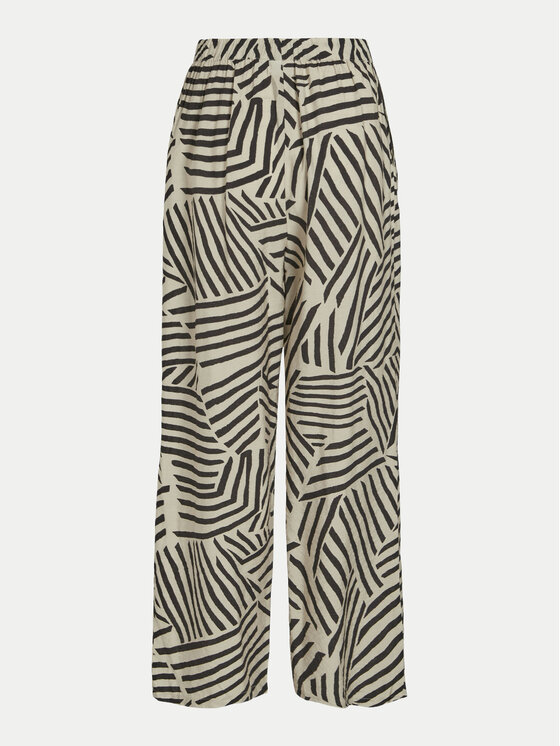 Vila Vila Riidest püksid Sasja 14102834 Beež Loose Fit