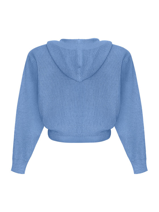 Magda Matyja Magda Matyja Kardigan ALAYA CARDIGAN BLUE Niebieski Oversize