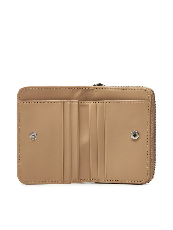 Calvin Klein Jeans Calvin Klein Jeans Mali ženski novčanik Sculpted Med Zip Around Wallet LV04K1004G Bež