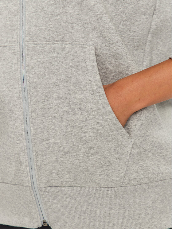 Under Armour Under Armour Bluza Ua Rival Fleece Fz Hoodie 1379497 Szary Loose Fit