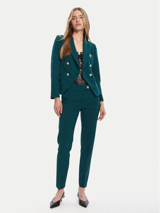 Rinascimento Rinascimento Sakoi CFC0126227003 Zelena Slim Fit