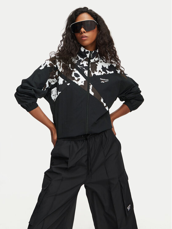 Reebok Reebok Demisezoninė striukė Kinga RK25692CCW Juoda Regular Fit
