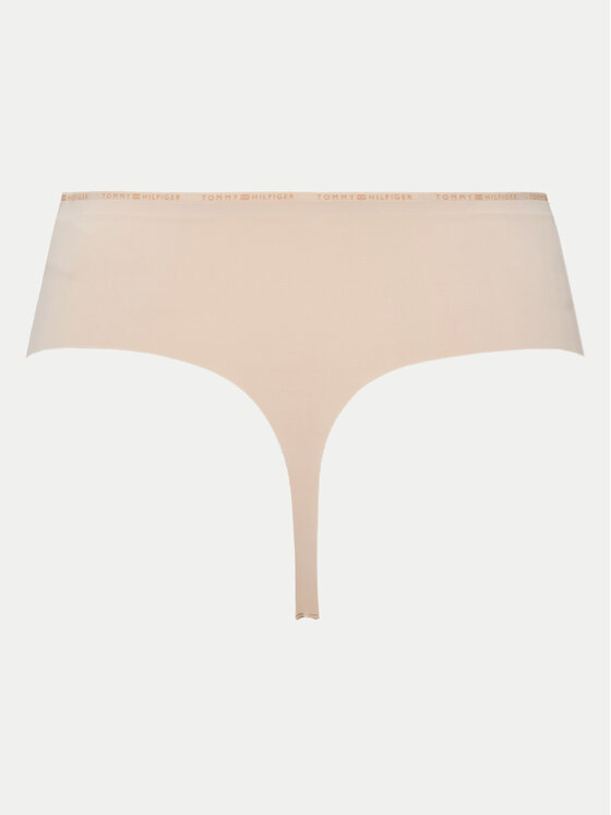 Tommy Hilfiger Tommy Hilfiger Kalhotky string UW0UW05216 Béžová
