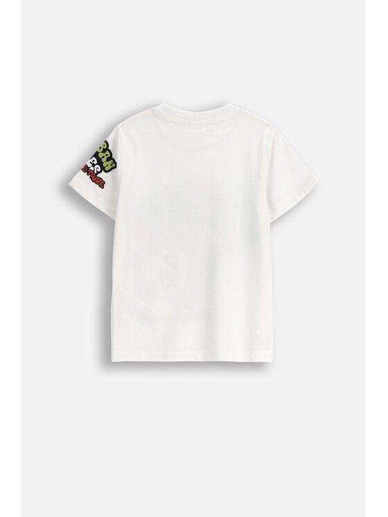 Coccodrillo Coccodrillo T-Shirt ZC5143203SBK-001 Bílá Regular Fit