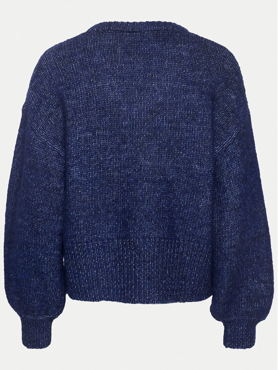 Kaffe Kaffe Sveter Trina 10508973 Modrá Loose Fit