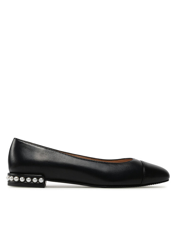 Balerini Stuart Weitzman Pearl Flat SB753 Negru