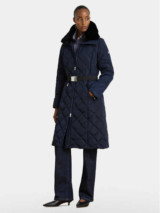 LAUREN RALPH LAUREN Geacă din puf 297P23482001 Bleumarin Regular Fit
