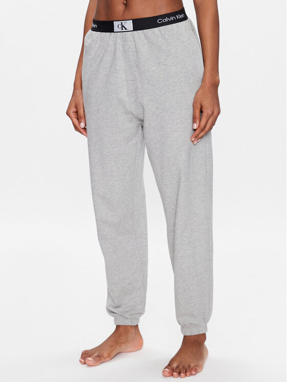Calvin Klein Underwear Pantaloni pijama 000QS6943E Gri Relaxed Fit