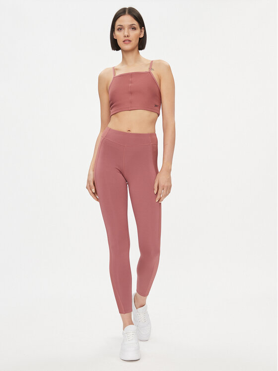 Reebok Reebok Top Yoga Performance IM4046 Ružičasta Fitted Fit