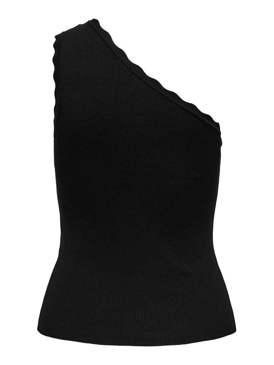 JDY JDY Топ Nanna 15351420 Чорний Slim Fit