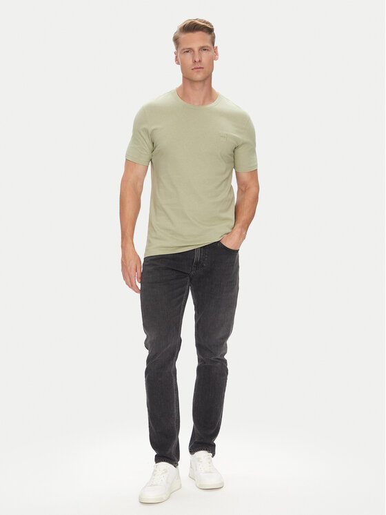 BOSS BOSS Majica Tales 50508584 Zelena Regular Fit