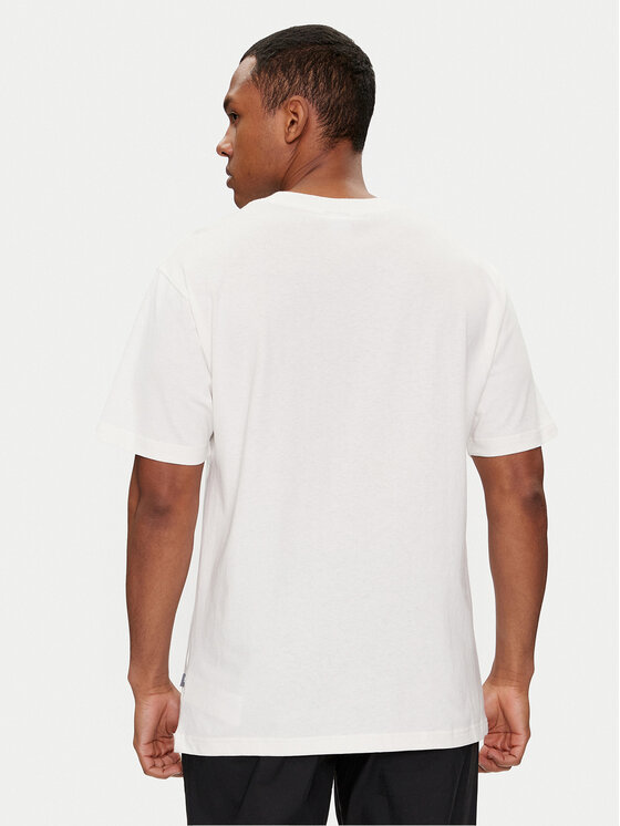 New Balance New Balance T-shirt Basketball Style MT41577 Bijela Relaxed Fit