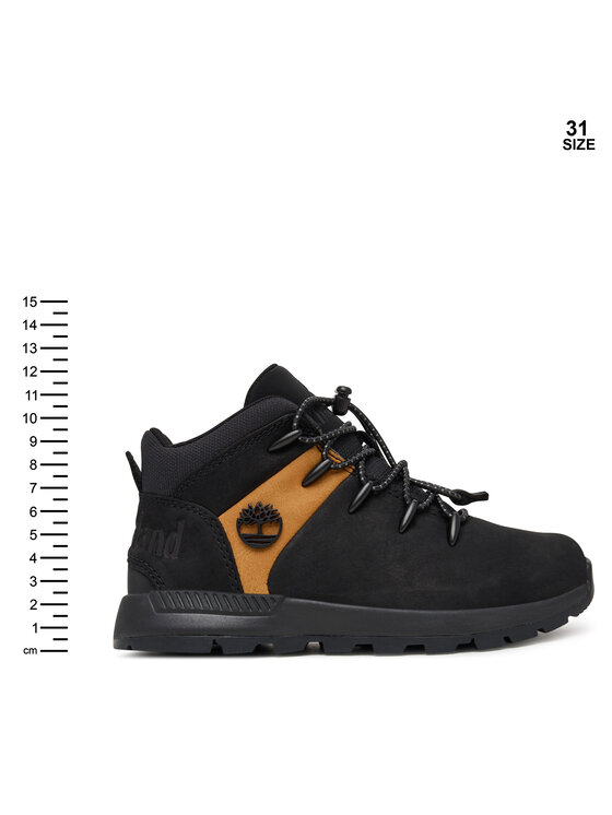 Timberland Timberland Ghete Sprint Trekker Mid Bungee Trainer TB0A6BXDEMJ1 Negru