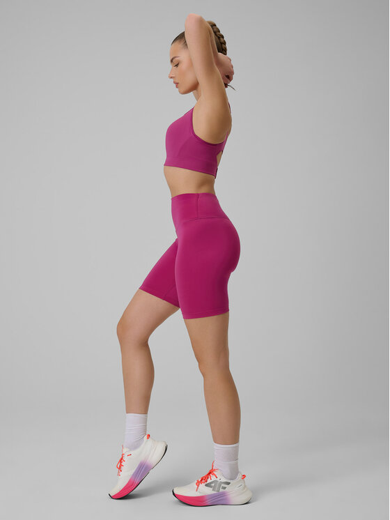 4F 4F Legginsy MULTI ACTIVE Różowy Slim Fit