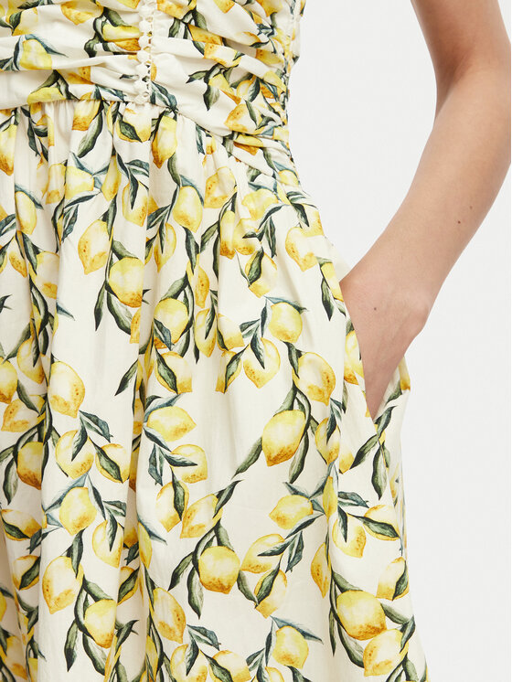French Connection French Connection Φόρεμα καλοκαιρινό Citrus Barletta 719R5 Κίτρινο Regular Fit
