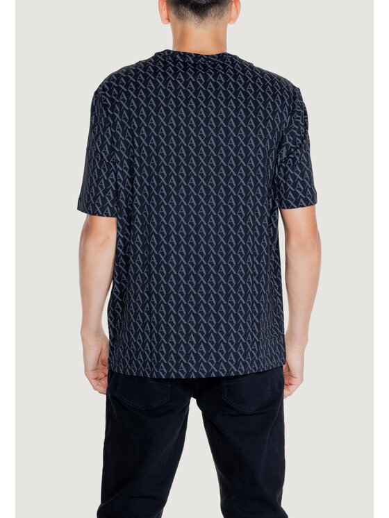 Armani Exchange Armani Exchange T-shirt 8NZTCW ZJH4Z Nero Shirt Fit