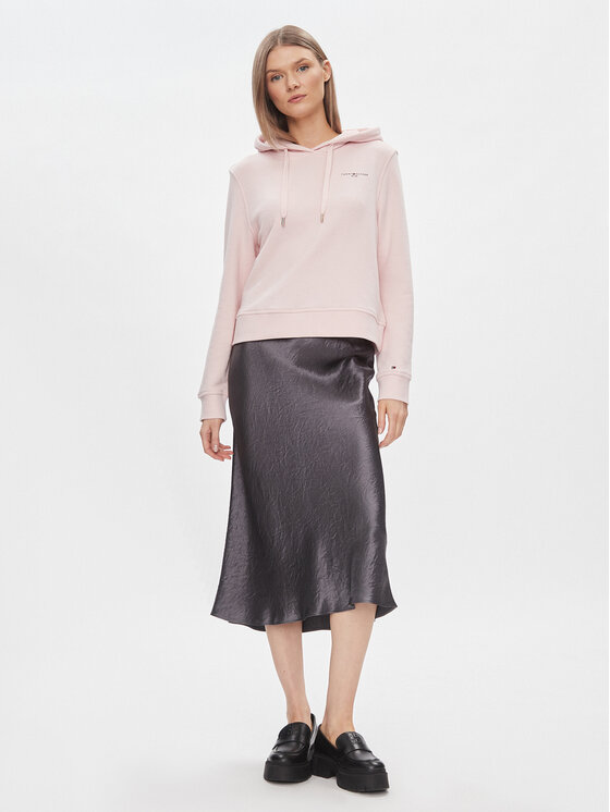 Tommy Hilfiger Tommy Hilfiger Felpa 1985 WW0WW40274 Rosa Relaxed Fit