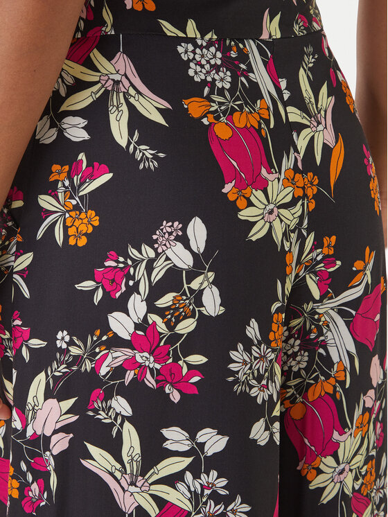 Simona Corsellini Simona Corsellini Штани з тканини P26CPPG00301 Чорний Regular Fit