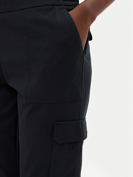 Olsen Olsen Штани з тканини 14002075 Чорний Straight Fit