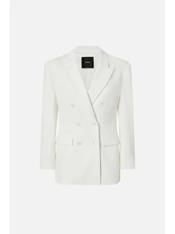 PINKO PINKO Marynarka Marinaio Biały Oversize