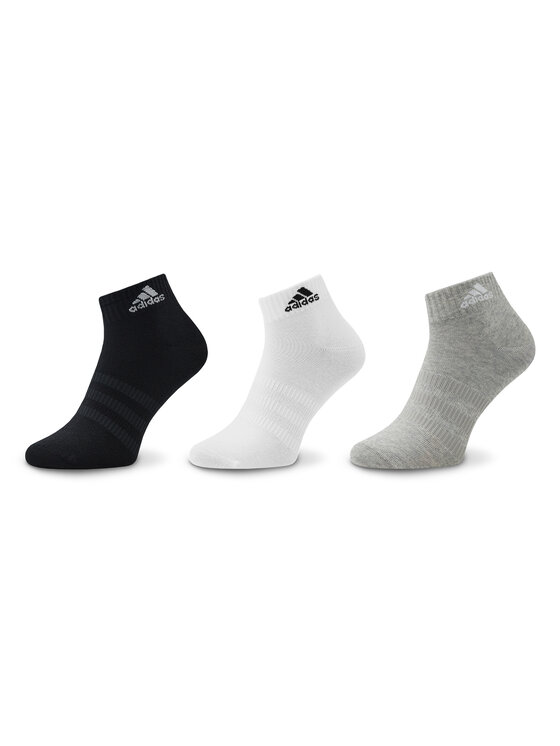 adidas adidas Șosete scurte Thin and Light Ankle Socks 3 Pairs IC1283 Gri